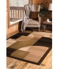 United Weavers Dallas Brown 851-11150 2 ft. 3 X 7 ft. 2 in. Rectangle Rug