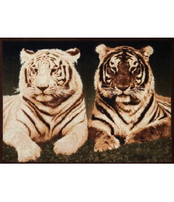 United Weavers Legends 01650 Tiger Colors Area Rug 5 Ft. 3 X 7 Ft. 2 Rectangle