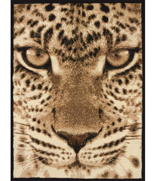 LEGENDS RUG United Weavers of America LEGENDS-LEOPARD-FACE-58-02750 Area Rug