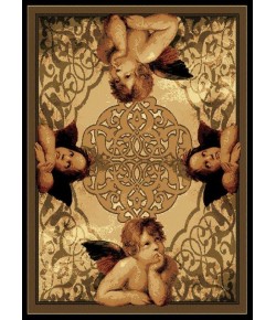 United Weavers Legends 06850 Cherubs Area Rug 5 Ft. 3 X 7 Ft. 2 Rectangle