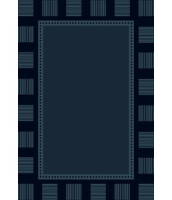 United Weavers Manhattan 36764 Long Island Navy Area Rug 3 Ft. 11 X 5 Ft. 3 Rectangle
