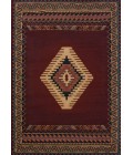 United Weavers Manhattan Burgundy 940-27034 1 ft. 10 in. X 3 ft. Rectangle Rug