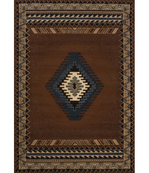 United Weavers Manhattan Brown 940-27050 1 ft. 10 in. X 3 ft. Rectangle Rug