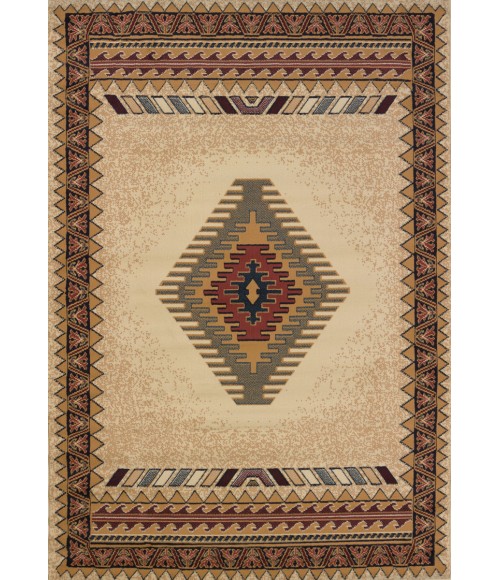 United Weavers Manhattan Cream 940-27097 1 ft. 10 in. X 3 ft. Rectangle Rug