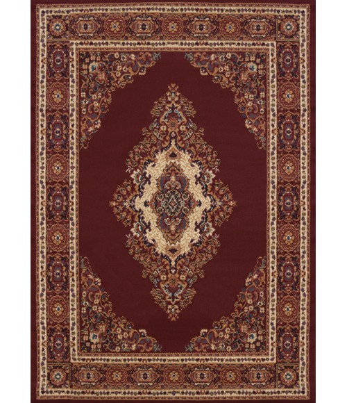 United Weavers Manhattan Burgundy 940-35334 1 ft. 10 in. X 3 ft. Rectangle Rug