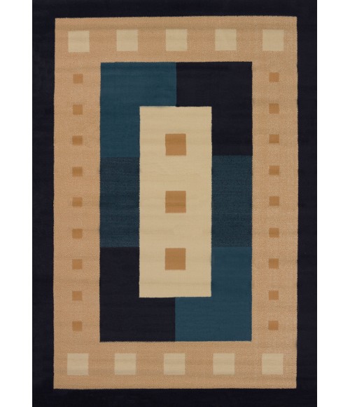 United Weavers Manhattan Navy 940-36864 1 ft. 10 in. X 3 ft. Rectangle Rug