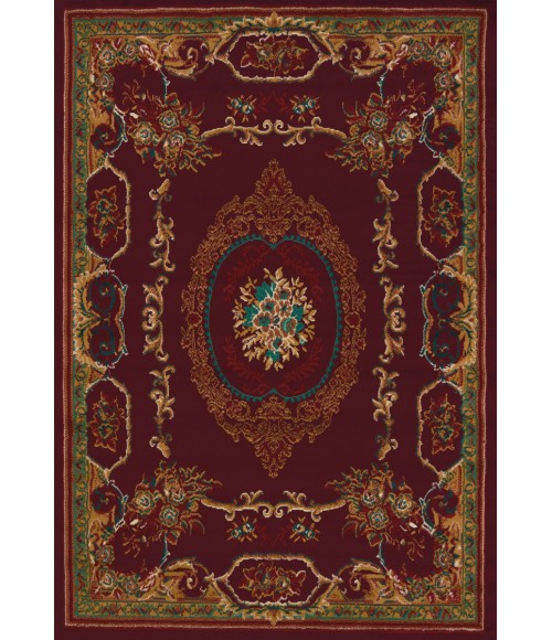 United Weavers Manhattan Burgundy 940-38134 1 ft. 10 in. X 3 ft. Rectangle Rug