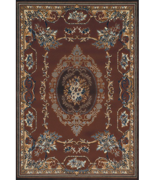United Weavers Manhattan Brown 940-38150 1 ft. 10 in. X 3 ft. Rectangle Rug