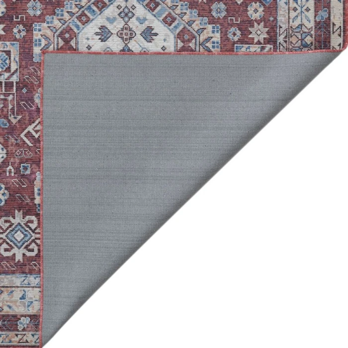 Amer ALASKA Red/Terra ALA-10 7 ft. 10 in. X 9 ft. 9 in. Rectangle Rug