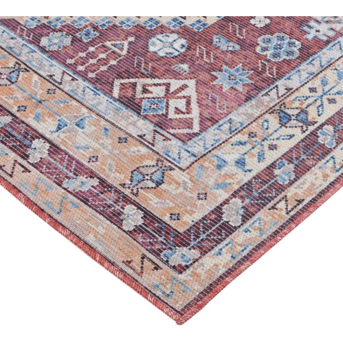 Amer ALASKA Red/Terra ALA-10 7 ft. 10 in. X 9 ft. 9 in. Rectangle Rug