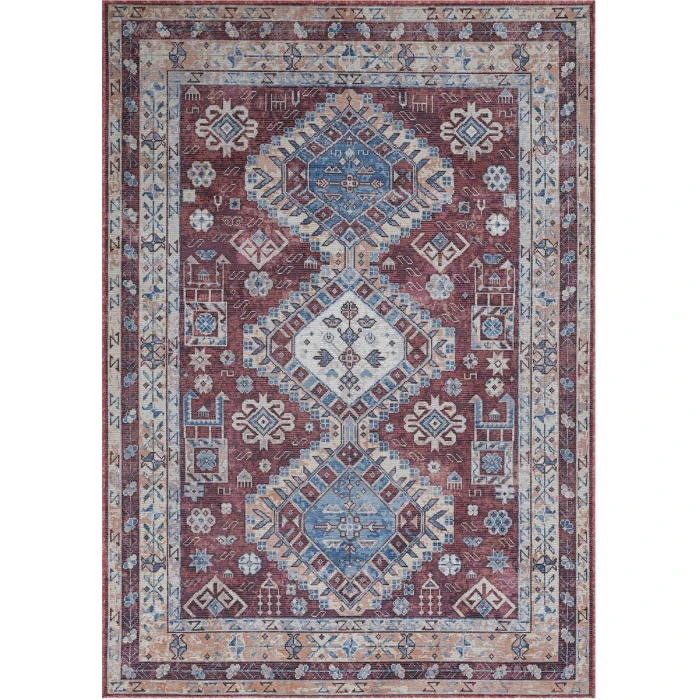 Amer ALASKA Red/Terra ALA-10 7 ft. 10 in. X 9 ft. 9 in. Rectangle Rug