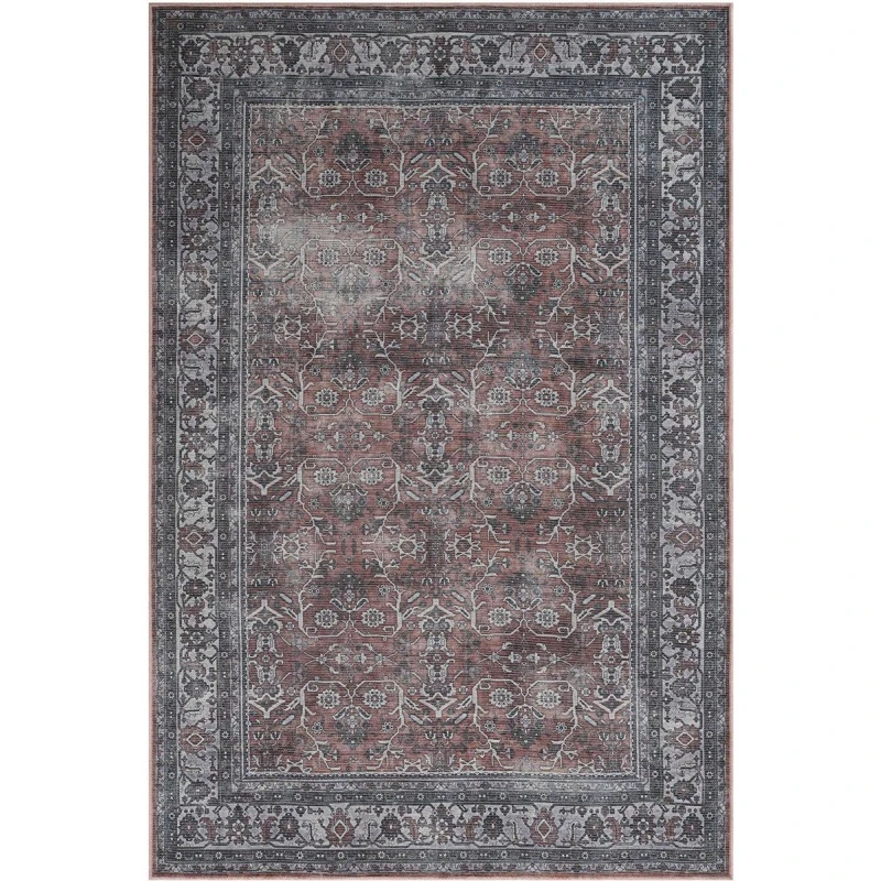 Amer ALASKA Terra/Gray ALA-4 5 ft. 3 in. X 7 ft. 6 in. Rectangle Rug