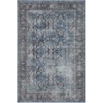 Amer ALASKA Blue/Green ALA-5 5 ft. 3 in. X 7 ft. 6 in. Rectangle Rug