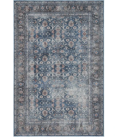Amer ALASKA Blue/Green ALA-5 2 ft. 7 in. X 10 ft. Rectangle Rug