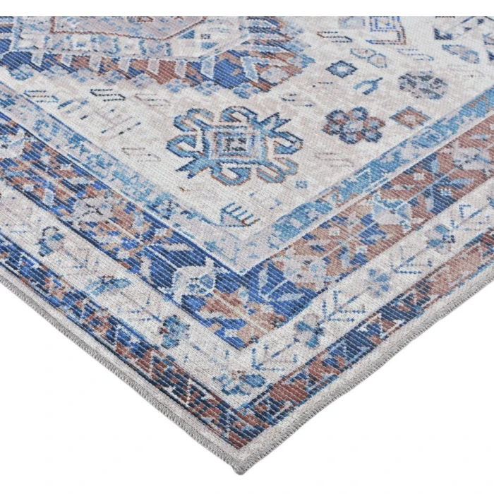 Amer ALASKA Beige/Terra ALA-8 7 ft. 10 in. X 9 ft. 9 in. Rectangle Rug