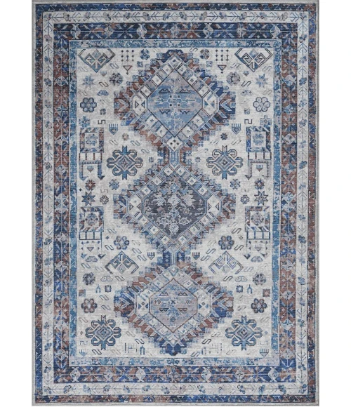 Amer ALASKA Beige/Terra ALA-8 5 ft. 3 in. X 7 ft. 6 in. Rectangle Rug