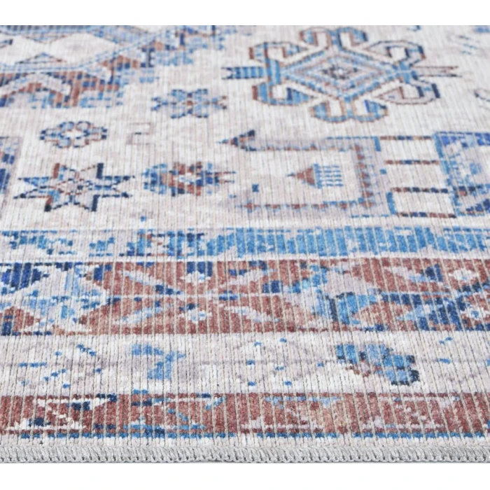 Amer ALASKA Beige/Terra ALA-8 7 ft. 10 in. X 9 ft. 9 in. Rectangle Rug