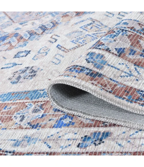 Amer ALASKA Beige/Terra ALA-8 5 ft. 3 in. X 7 ft. 6 in. Rectangle Rug