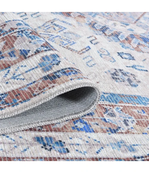 Amer ALASKA Beige/Terra ALA-8 5 ft. 3 in. X 7 ft. 6 in. Rectangle Rug