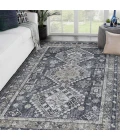 Amer ALASKA Gray/Musterd ALA-9 5 ft. 3 in. X 7 ft. 6 in. Rectangle Rug