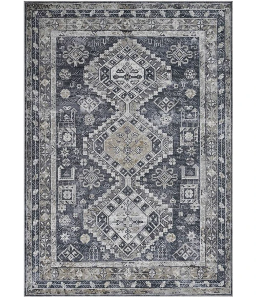 Amer ALASKA Gray/Musterd ALA-9 5 ft. 3 in. X 7 ft. 6 in. Rectangle Rug