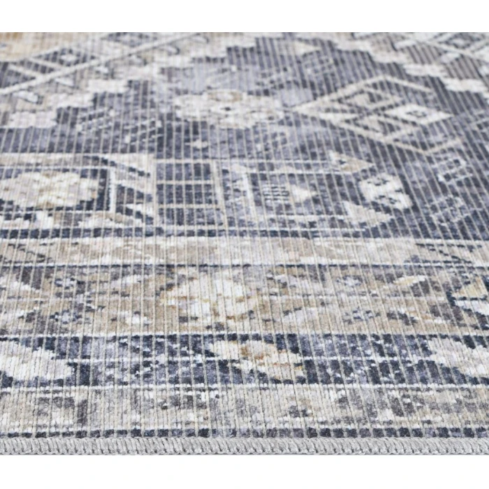 Amer ALASKA Gray/Musterd ALA-9 2 ft. 7 in. X 10 ft. Rectangle Rug