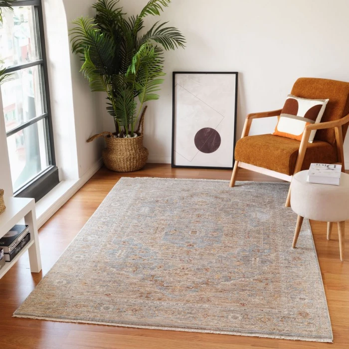 Amer Albany Blue ALB-2 5 ft. X 7 ft. 6 in. Rectangle Rug