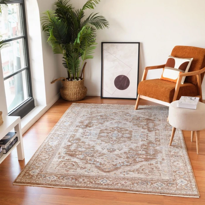 Amer Albany Sand ALB-4 3 ft. 6 in. X 5 ft. 6 in. Rectangle Rug