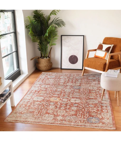 Amer Albany Pink ALB-5 3 ft. 6 in. X 5 ft. 6 in. Rectangle Rug