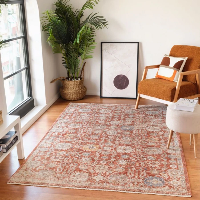 Amer Albany Pink ALB-5 2 ft. 6 in. X 10 ft. Rectangle Rug