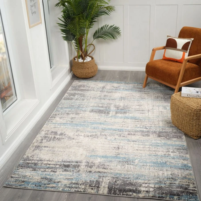 Amer Clifton Blue CLF-3 8 ft. 10 in. X 11 ft. 9 in. Rectangle Rug
