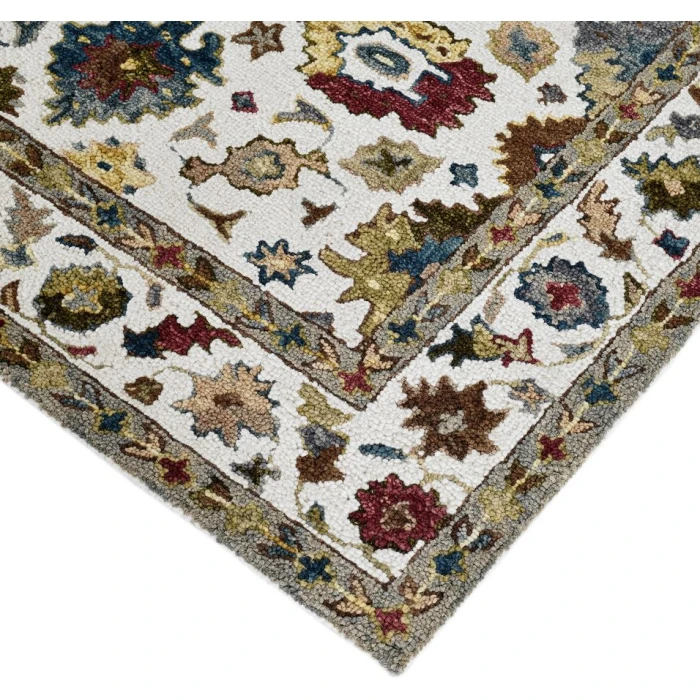 Amer JACKSON Ivory JAC-1 5 ft. X 7 ft. 6 in. Rectangle Rug