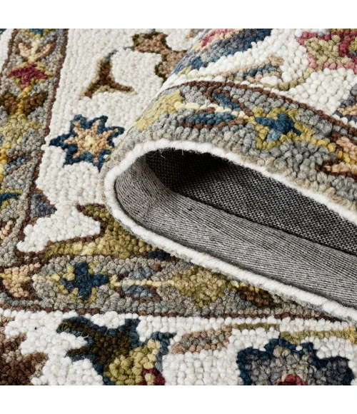 Amer JACKSON Ivory JAC-1 8 ft. X 10 ft. Rectangle Rug