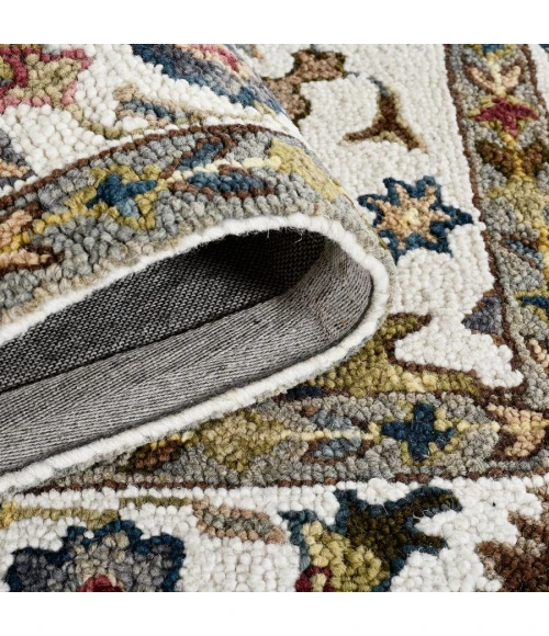 Amer JACKSON Ivory JAC-1 8 ft. X 10 ft. Rectangle Rug