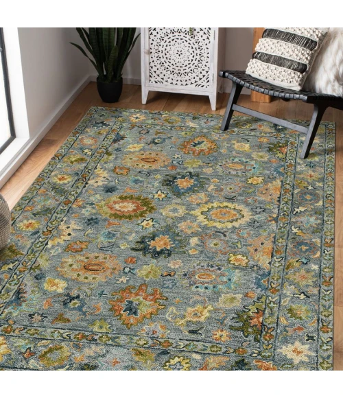 Amer JACKSON Gray JAC-10 9 ft. X 13 ft. Rectangle Rug