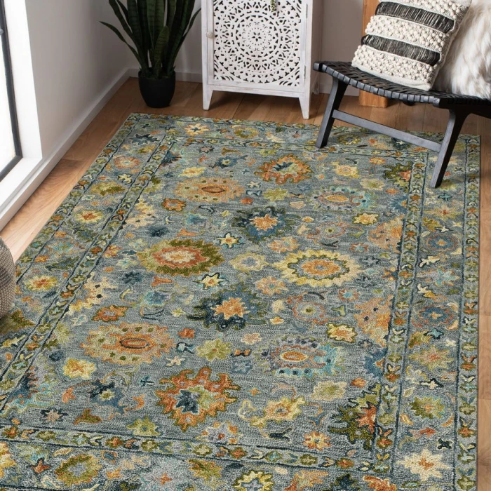 Amer JACKSON Gray JAC-10 3 ft. 6 in. X 5 ft. 6 in. Rectangle Rug