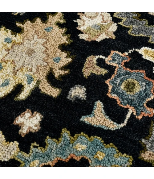 Amer JACKSON Black JAC-2 5 ft. X 7 ft. 6 in. Rectangle Rug