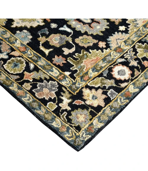 Amer JACKSON Black JAC-2 5 ft. X 7 ft. 6 in. Rectangle Rug