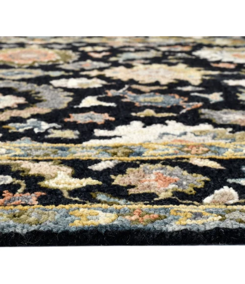 Amer JACKSON Black JAC-2 5 ft. X 7 ft. 6 in. Rectangle Rug