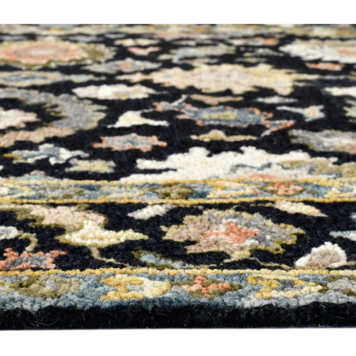 Amer JACKSON Black JAC-2 5 ft. X 7 ft. 6 in. Rectangle Rug