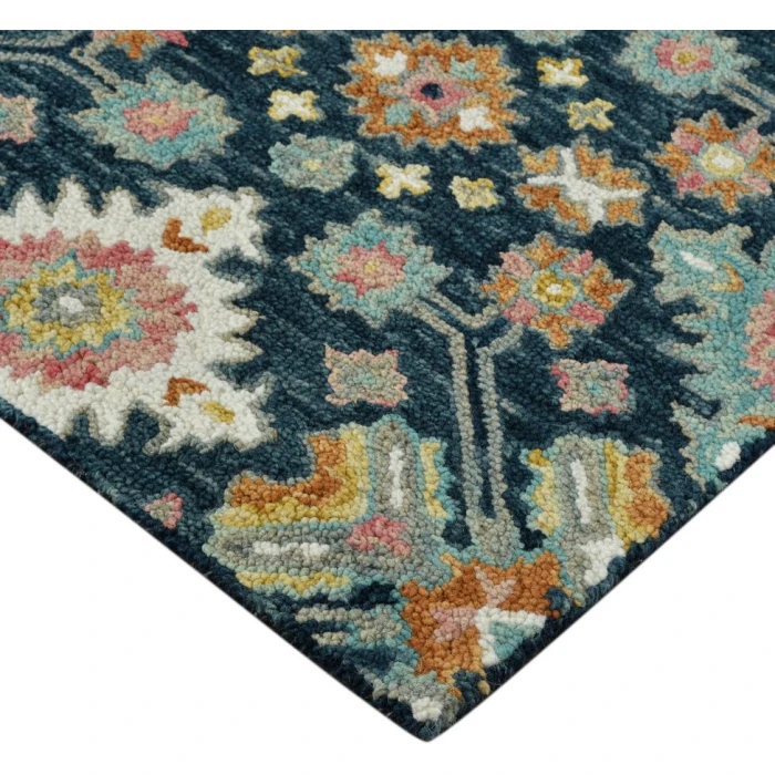 Amer JACKSON Navy JAC-3 3 ft. 6 in. X 5 ft. 6 in. Rectangle Rug