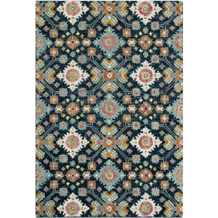 Amer JACKSON Navy JAC-3 3 ft. 6 in. X 5 ft. 6 in. Rectangle Rug