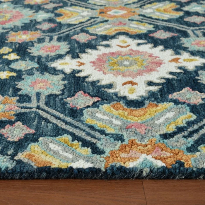 Amer JACKSON Navy JAC-3 3 ft. 6 in. X 5 ft. 6 in. Rectangle Rug