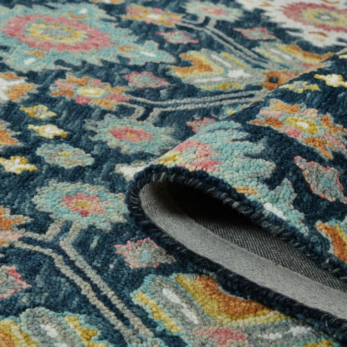 Amer JACKSON Navy JAC-3 3 ft. 6 in. X 5 ft. 6 in. Rectangle Rug