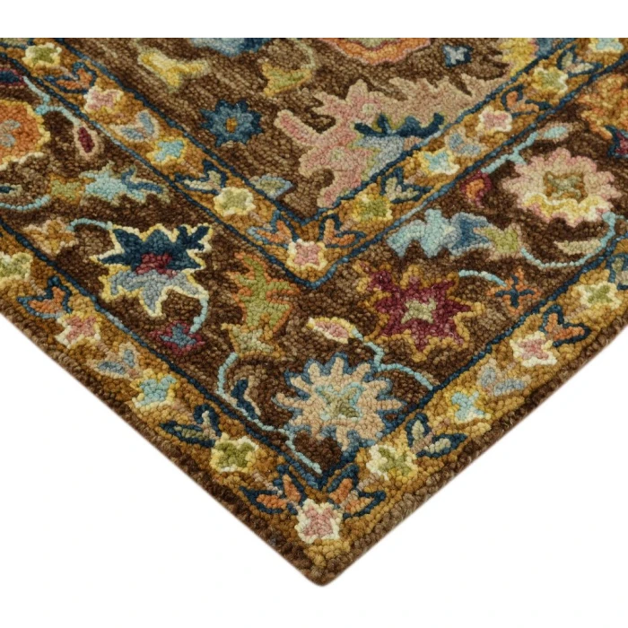 Amer JACKSON Brown JAC-6 9 ft. X 13 ft. Rectangle Rug
