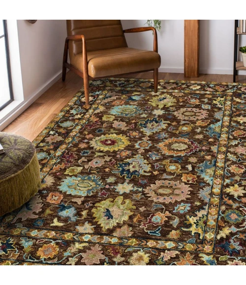 Amer JACKSON Brown JAC-6 2 ft. X 3 ft. Rectangle Rug