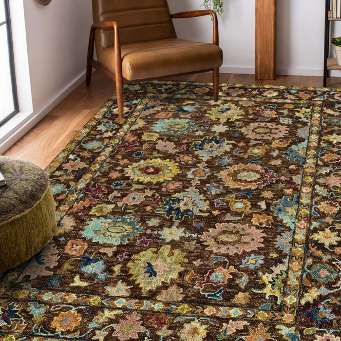 Amer JACKSON Brown JAC-6 9 ft. X 13 ft. Rectangle Rug