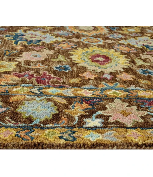 Amer JACKSON Brown JAC-6 2 ft. X 3 ft. Rectangle Rug