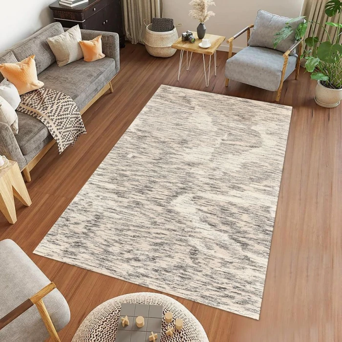 Amer Mexico Ivory Charcoal MEX-2 3 ft. 6 in. X 5 ft. 6 in. Rectangle Rug