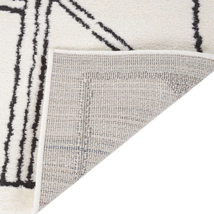 Amer Monotone White MNT-1 5 ft. X 7 ft. 6 in. Rectangle Rug